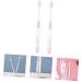 Minkissy 2-Pack Sensitive Gums Toothbrushes - Soft Bristle for Pregnant Women & Kids - Pink Oral Care Brush - Buy Online on GoSupps.com