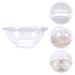 Fomiyes Transparent Small Sink - Durable Makeup & Nail Art Bowl Ideal for Cosmetics & Facial Cleaning - Buy Online on GoSupps.com