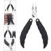 Ipetboom Multipurpose Tool 1pc Hawk Mouth Pliers Pedicure Tool Toenail Clipper for Thick Toenails Nail Clipper Stainless Steel Nail Clipper Nail Nail Clippers Household Nail Trimmer 13.5x8cm Black - Buy Online on GoSupps.com