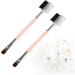 FRCOLOR 1 Eyebrow Spoolie Women Makeup Brush Professional Cosmetics Brush Cosmetics Brush Tool Eye Cosmetics Professional Makeup Double Ended Brow Brush Face Makeup Metal Teeth Major Miss - Buy Online on GoSupps.com