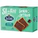  CAIYA 5 x Scotti lactose free snack with biscuit and dark chocolate 25g x 8 - 200g gourmet breakfast 5 packs  - Buy Online on GoSupps.com