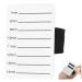 Eyelash Display Board Eyelashes Holder Tray Eyelash Extension Tool Eyelashes Grafting Tool Lash Extension Tray Acrylic Lash Tray Eyelash Storage Board Eyelash Pallet Lash Trays 7.9x5.4cm