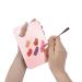 4 Pcs Makeup Mixing Tray & Spatula Set - Foundation & Lipstick Palette for Beauty Salon - Pink & Transparent - Buy Online on GoSupps.com