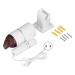 Compact Ionic Hair Dryer - Quick Dry Low Consumption Lightweight for Travel(White)