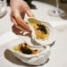 Fruit Bowl Snack Containers Ceramic Oyster Plate Tableware Hotel Restaurant White Creative Plate Sushi Plate Creative Dipping Dish Breakfast Bowls - Buy Online on GoSupps.com