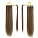 Premium 24-Inch Brown & Blonde Clip-In Ponytail Extensions | Smooth Artificial Hair Braid Wrap | Long Natural Hairpieces for Instant Style - Buy Online on GoSupps.com