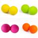 Shop Gleavi 3-St Pilates Equipment: Myofascial Release Massage Balls & Yoga Roller - International Shipping Available - Buy Online on GoSupps.com