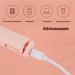 Jocelynnae Ceramic Mini Hair Curler Mini Dual-Purpose Curling Iron Travel Curling Iron USB Rechargeable Curling Wand 2-in-1 Mini Curling Wand for Men and Women (Phink) - Buy Online on GoSupps.com