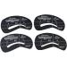 Beavorty 24pcs 6 Sets Tool Eyebrow Grooming Stencil Eyebrows Shape Eyebrow Templates Mold Cosmetic Auxiliary - Buy Online on GoSupps.com