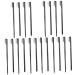 Didiseaon 20 Pcs Eyelash Comb Mascara Tool Comb Eyelash Curler Eyebrow Comb Brush Makeup Tools Multifunction Eyebrow Brush Dense Comb Teeth Eyebrow Brush Tool Modify Acrylic Beauty Comb