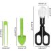 MIOYOOW 3PCS Reptile Feeding Clamp Set | Tweezers for Turtles Frogs Spiders & Lizards | Durable Reptilia Feeding Tools - Buy Online on GoSupps.com