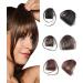 Glamza Clip In Fringe 'Big Bang' Front Hairpiece for Women - Black (Without Sideburns) - Buy Online on GoSupps.com