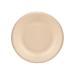 kurriuwu Disposable Plate Set Environmentally Friendly Plates 50pcs 7-inch Degradable Food Grade Wedding Birthday Paper Dinner Cake Dessert Ice Cream Meal Dish Khaki