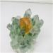 Crystal Rough Natural Crystal Rough Stone Crafts Natural Green Ghost Phantom Quartz Crystal Cluster Rock Stones and Crystals ReikiSpecimen Home Deco - Buy Online on GoSupps.com