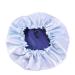 Buy Cospack Extra Large Adjustable Satin Sleeping Hood - Double Layer Turnable Silk Cap for Hair Care - Nany + L Blue - Buy Online on GoSupps.com