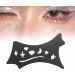 Oshhni Silicone Eyeliner Stencil Eye Aid Tool Easy to Use for Lady Women Black - Buy Online on GoSupps.com