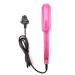 Hair Crimping Iron Titanium Alloy Plate Hair Crimper Crimping Curler with 5 Heat Setting Mini Crimper Iron for Fluffy Hairstyle Plates Styling Tools for Women Girls (UK Plug) UK Plug Rosy