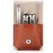 Manicure Pedicure Set Nail Clippers Set Medical Grade Stainless Steel Grooming Kit with Travel Case Gift Box (4 Pieces) Mr-6103