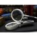 Holding Reading Magnifier 20 Times High Definition Double Lens Glass 80mm with LED Lights - Buy Online on GoSupps.com