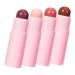 VALICLUD 4 pi ces Rouges Mats Longue Tenue Velours Naturel Cor en Texture Non Dess chante Maquillage l gant et Hydratant