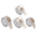 Beavorty 4 Rolls Roll Double Eyelid Sticker Invisible Tape Instant Eyelid Stickers Eyelid Strips Round Lifter