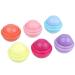 Thonlai lip balm 6 pcs nourishing sphere lip balm with fruit extracts and beeswax for hydrating and renewing dry lips (Colorful) - Buy Online on GoSupps.com