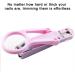 Nail Clippers with Magnifying Glass Stainless Steel Fingernails & Toenails Clippers for Elderly Professional Nail Trimmer Reduce Eye Strain & Easy Grip (Brown) - Buy Online on GoSupps.com