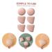 FRCOLOR 18 Pcs Makeup Sponge Puffs - Round Beauty Puffs for Foundation Cream & Loose Powder - Travel-Friendly Cosmetic Tools - Buy Online on GoSupps.com