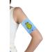 Dia band children glucose sensor protection bracelet freestyle libre medtronic dexcom or omnipod-comfortable reusable diabetics band.(Junior.xl (21-23 cm))