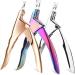 Nail Cutter Professional Nail Clippers Straight Edge Acrylic Nail Clipper Tips Manicure Cutter Guillotine Cut False Nails (Color : C4) - Buy Online on GoSupps.com