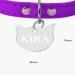 Ibera Gifts - Personalized Engraved Katzkopf Collar Medallion for Cats | Custom Badges for Small to Large Cats | Silver Namenplate - Buy Online on GoSupps.com