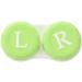 ENERRGECKO Field Green Contact Lens Case with Fun Face Expressions - Stylish & Functional Eye Care Accessory - Buy Online on GoSupps.com