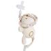 Virtcooy Animal Pacifier Holder | Pocket Buddy Lovey - Skin-Friendly Plush Schnuller-Buddy for Kids' Parties & Birthdays - Lion Design - Buy Online on GoSupps.com