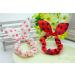 Miya 6 Set Super Sweet Bunny Hair Ties | Dotted Striped Checked | High-Quality Ponytail Holders | Beautiful Hair Accessories for All Ages - Buy Online on GoSupps.com