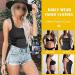 Women Adjustable Posture Corrector Back Support Strap Shoulder Lumbar Waist Spine Relief Orthopedic Belt (Color : Black Size : L Code) vision Black XXL code - Buy Online on GoSupps.com