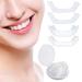 Fluktrix veneers for upper and lower teeth - 2 pairs of formable braces veneers to put on smile smile artificial teeth unit size denture coverage imperfect teeth