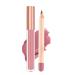 Nude Liquid Lipgloss - Lip Liner and Lipstick Set - Non-Sticky Long Lasting Waterproof Lip Stain - Highly Pigment Lip Stick & Lipliner Pencil - Lip Makeup Kits for Daily Makeup(05)