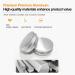 Aluminium Jars Small Silver Jar Round Metal Box Small Hermetic Metal Box Empty Cosmetic Container Empty Candle Jar Small Box for Makeup Candle Travel Storage 4 Pieces 15g - Buy Online on GoSupps.com