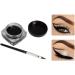 Liner Gel Waterproof Long Lasting Drama Makeup Gel Eyeliner Eyeliner with Beauty Cosmetic Brush Last All Day Long (Black 0.18oz/5g) Indoor and Outdoor - Buy Online on GoSupps.com