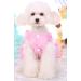 MaruPet Puppy Love Princess Skirt Pleated Tutu Dress - Pink Medium - Buy Online on GoSupps.com