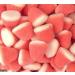 Strawberry Puffs Sweets Red White Foam Fruity Treats (200g)