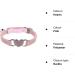 Molain Heart Bling Cat Collar Adjustable Collar with Safety Belt and Bell Rhinestone Collar for Kitten Small Dog Cat (pink) - Buy Online on GoSupps.com