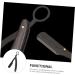 Buy Minkissy BartSalon Razor - Professional Foldable Hairdresser Tool for Men | Rustproof Stainless Steel & Wood Design - Buy Online on GoSupps.com