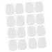 Mobestech 8 Pairs Insole Forefoot Pad Orthotic Ball Supports Ball of Foot Pads Metatarsal Cushions High Heel Liners Shoe Insoles Neuroma Pads Thin Section Insole Pad White Adhesive
