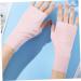Didiseaon 1 Pair Ice Silk Nail Gloves nail art supplies nail lamp gloves anti gloves sun block driving gloves nail dryer hands gloves nail salon gloves sun protection Nylon hand gloves Miss - Buy Online on GoSupps.com