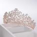 Sunshinesmile Rhinestone Crystal Gold Bridal Tiara Crown for Women - Wedding & Pageant Hair Accessory - Buy Online on GoSupps.com