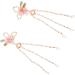 MAGICLULU 4 Pairs Comb Chinese Style Barrettes Hair Padding for Updos Kimono Hair Barrettes Temperament Hair Clip Chinese Hair Accessories Pearl Hair Accessories Classical Hairpin Metal - Buy Online on GoSupps.com