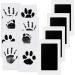 Tophope baby handprint and footprint impression set for newborn 0-6 months set dog paw print cat clean touch stamp pillow