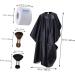 Beatifufu Set 4 Hairdressing Tools Set Barber Neck Band Hairdressing Gown Hairdressing Cape Professional Salon Barber Neckband Haircut Cape Hair Cutting Cloak Hair Coloring Apron Plastic - Buy Online on GoSupps.com