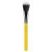 Bdellium Tools Professional Makeup Brush - Studio Series 965 Duo Fiber Blusher - With Soft Synthetic Fibers For Applying Pop of Color (Yellow 1pc)